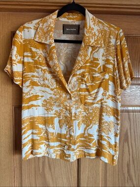 Reformation Naked Lunch Cuba Button Up
